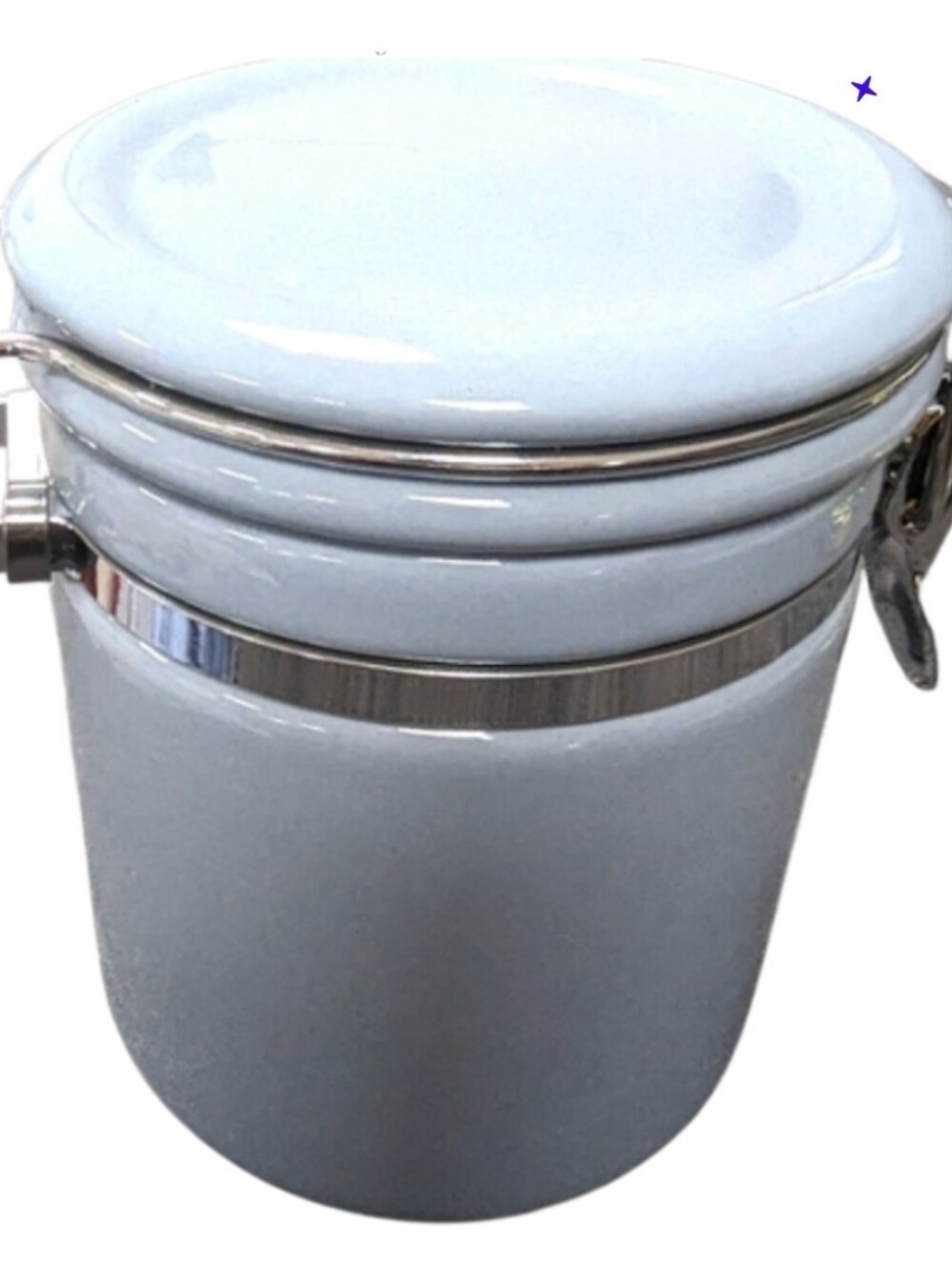 Ceramic coffee holder. Blue